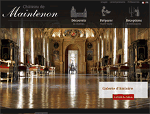 Tablet Screenshot of chateaudemaintenon.fr